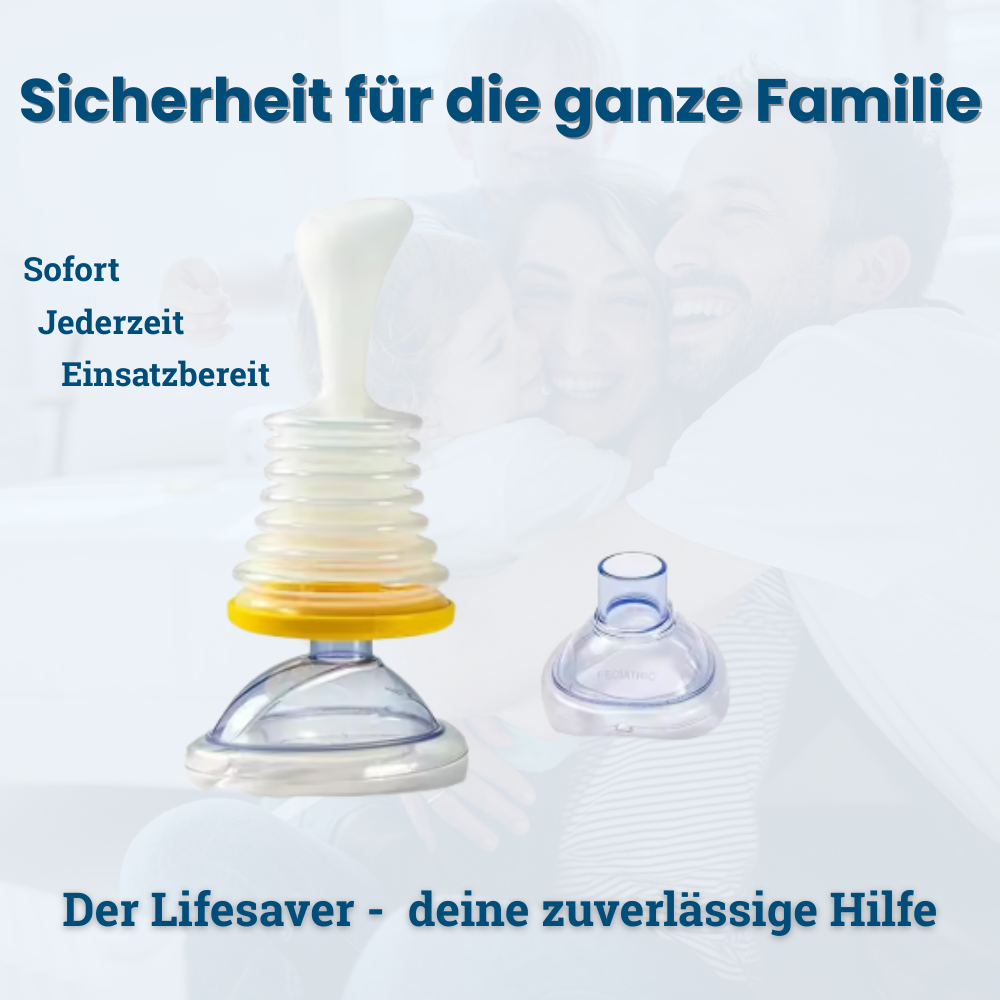 LifeSaver™ – schnelle Notfall Atemhilfe für Kinder & Erwachsene