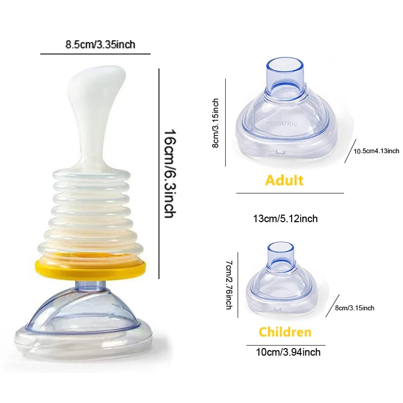 LifeSaver™ – schnelle Notfall Atemhilfe für Kinder & Erwachsene